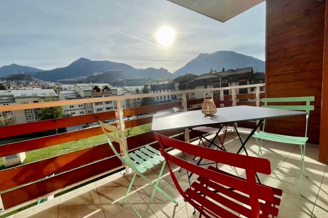 Flat Appartement 43 M With Balcony In Briancon Eksteriør billede